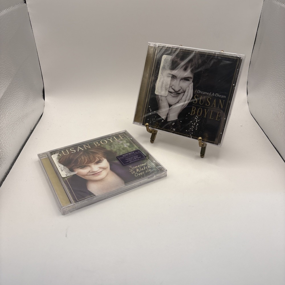 Lot of 2 CDs: Susan Boyle~Someone to Watch Over Me and I Dreamed a Dream-SEALED
